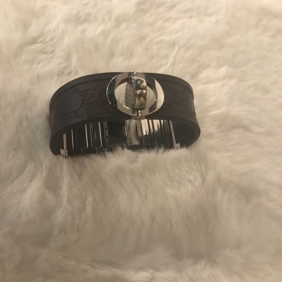 GUCCI Ladies Twirl Brown Bangle Watch main image 4